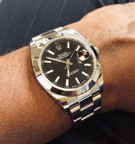 rolex day just 41 roman numeral|rolex datejust 41 reference 126300.